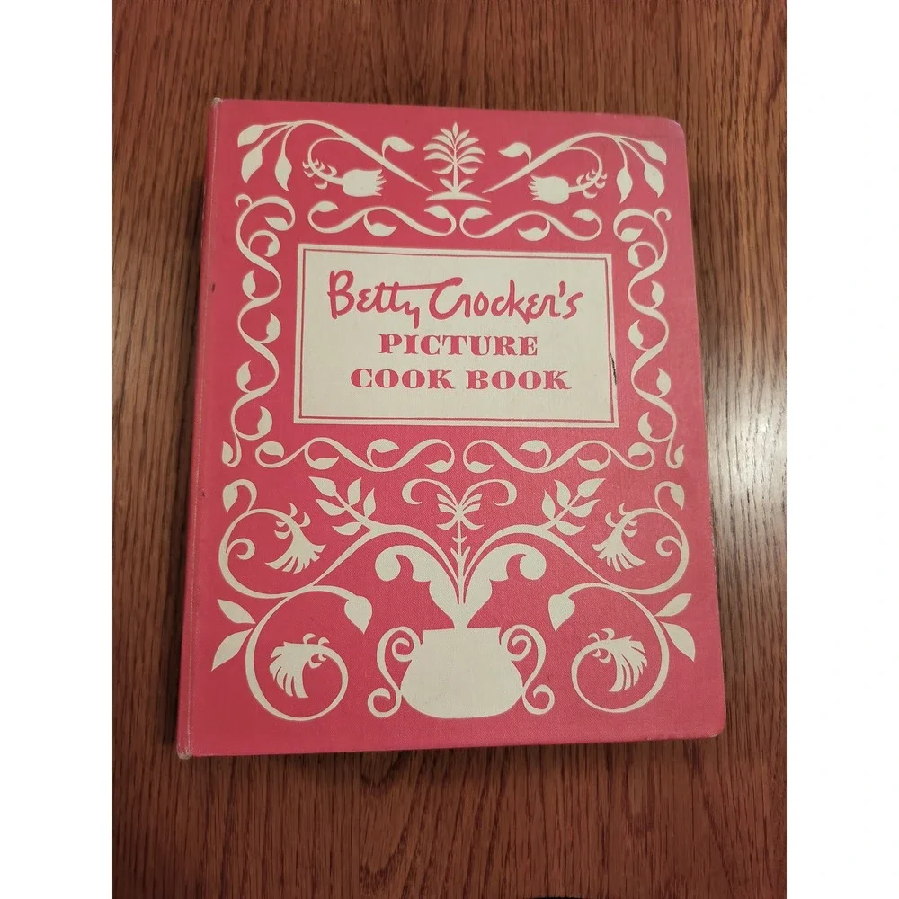 betty crocker's picture cook book spiral first edition third printing recipe